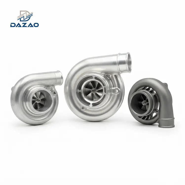 Kućište aluminijskog turbo kompresora, 5-osno CNC glodanje